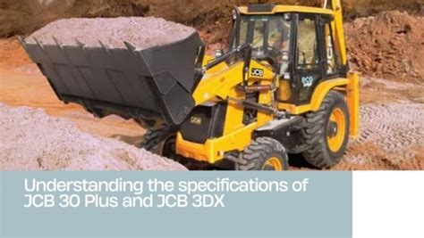 jcb 30plus specifications